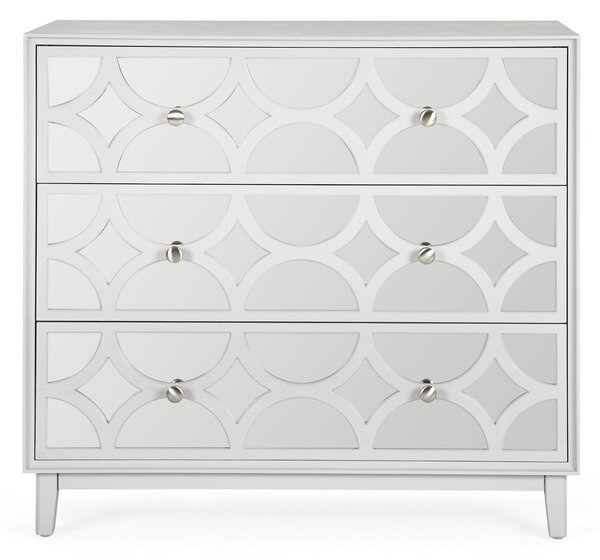 Delphi Grey Chest of Drawers Grey