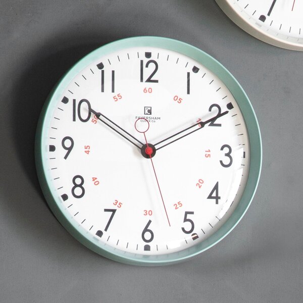 Yale Aquamarine Clock Green
