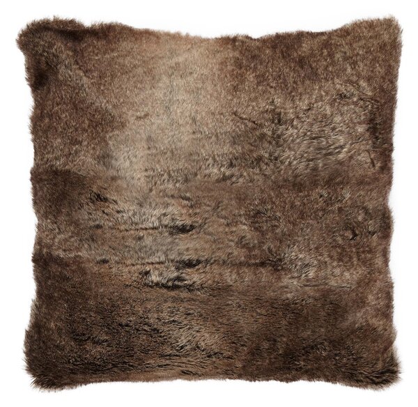 Verbier Faux Fur Cushion Natural