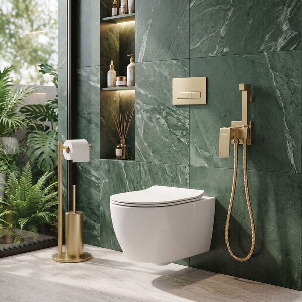 Bidet faucet Rea Joe Brush Gold