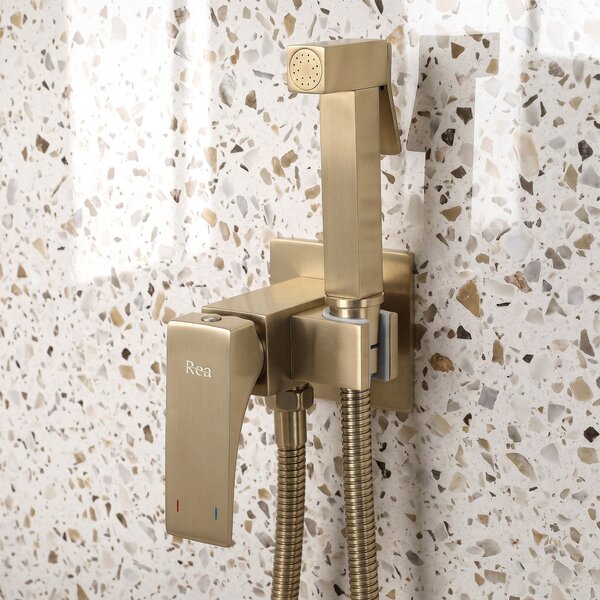 Bidet faucet Rea Joe Brush Gold