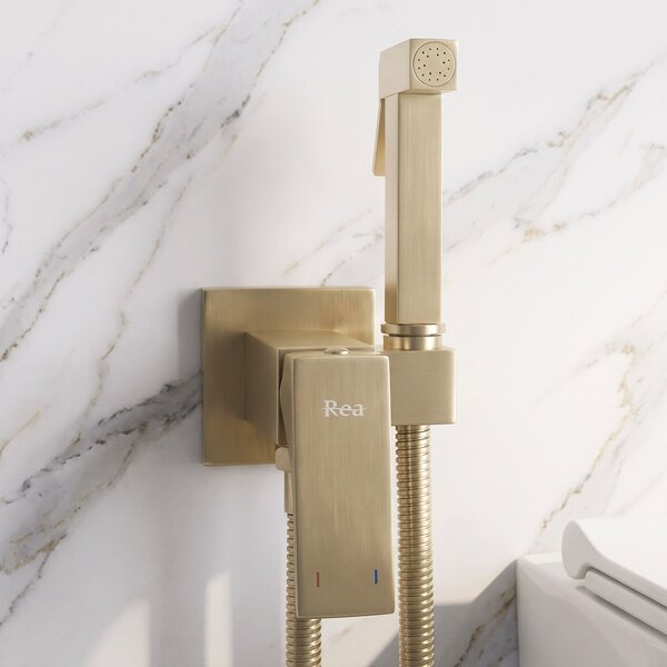 Bidet faucet Rea Joe Brush Gold