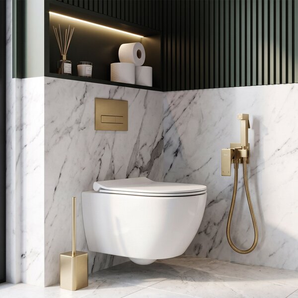 Bidet faucet Rea Joe Brush Gold