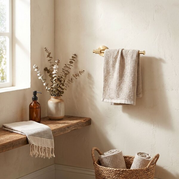 Bathroom hanger 29106 Riwon Brush Gold