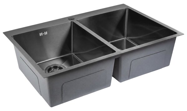 Stainless steel sink Rea Joel Black
