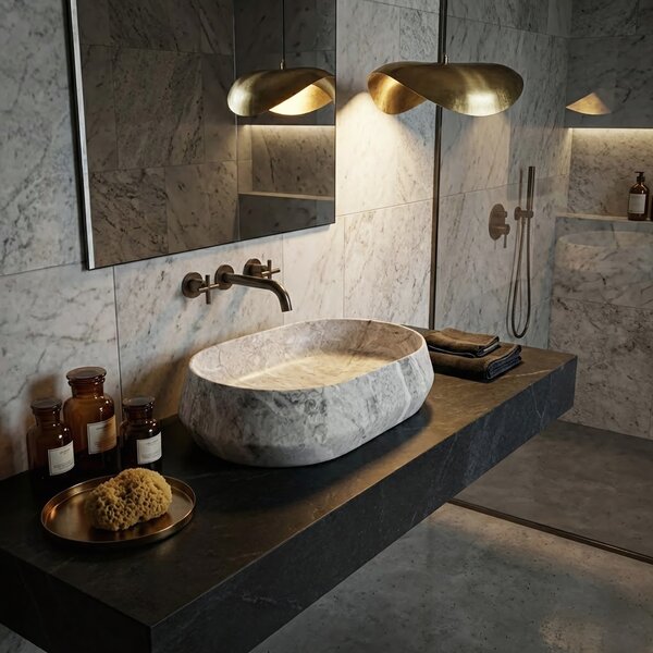 Countertop Basin Rea Zoe Rock