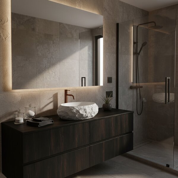 Countertop Basin Rea Mika Ivory