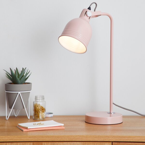 Isaac Desk Lamp Blush