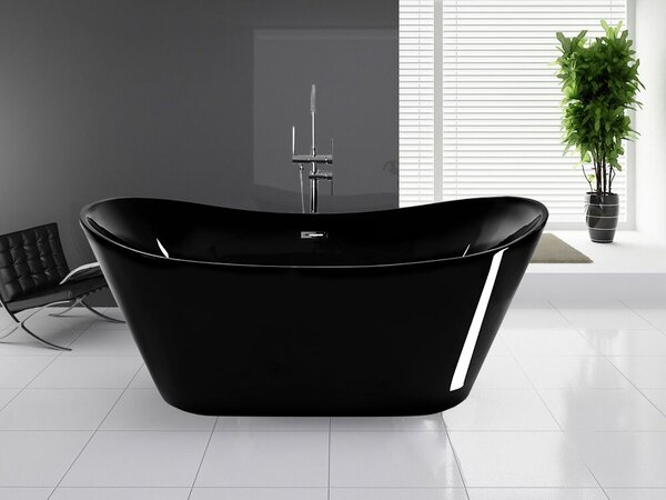 Freestanding bath Rea Ferrano Black