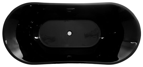 Freestanding bath Rea Ferrano Black