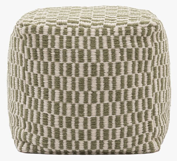 Amara Pouffe in Olive