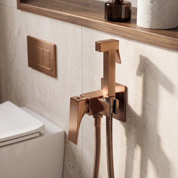 Bidet faucet Rea Joe Brush Copper
