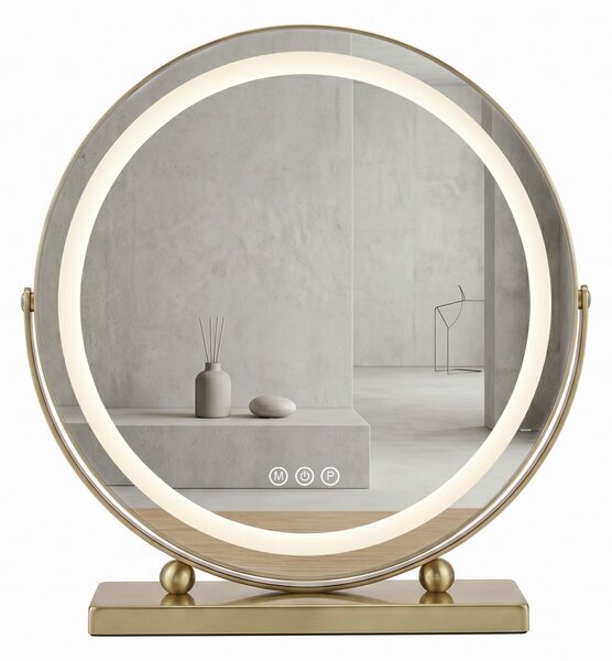 Mirror LED MAKE-UP L.Gold 50 cm