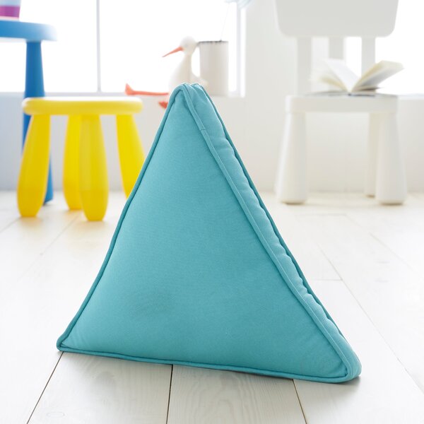 Triangle Cushion Ocean Blue
