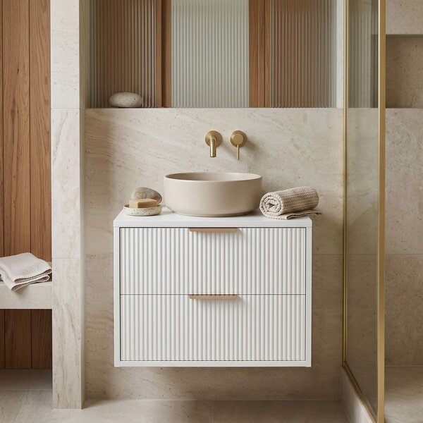 Bathroom vanity cabinet Rea Mono 60cm White