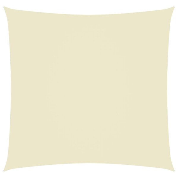 Sunshade Sail Oxford Fabric Square 3x3 m Cream