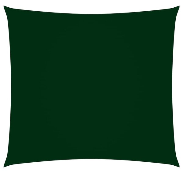 Sunshade Sail Oxford Fabric Square 2x2 m Dark Green