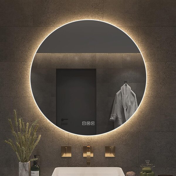 Mirror LED 60cm ROUND BLUETOOTH