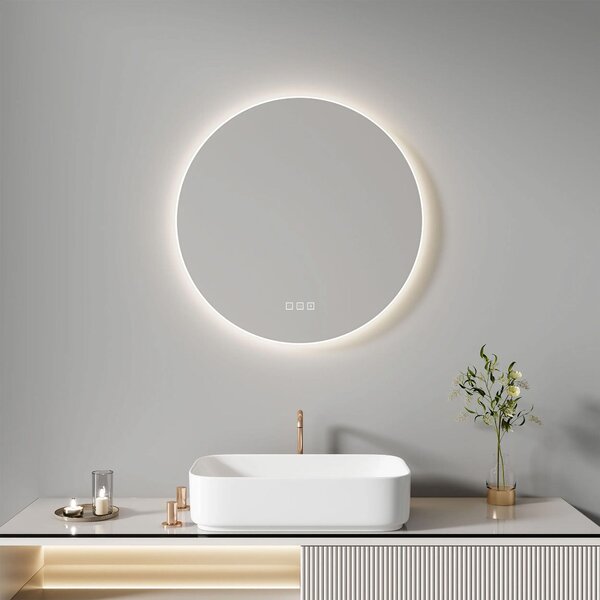 Mirror LED 60cm ROUND BLUETOOTH