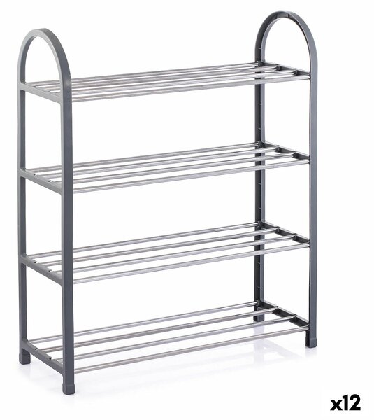 Shoe Rack Confortime Metal Plastic 49,5 x 18,5 x 65 cm (12 Units)