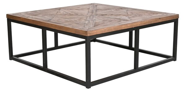 Centre Table Home ESPRIT Wood Metal 120 x 120 x 45 cm