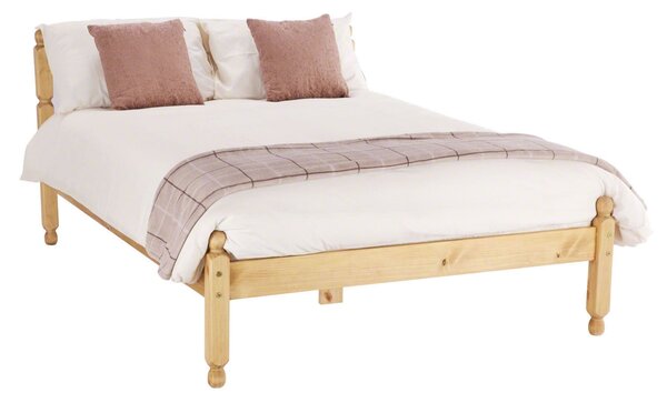 Spindle Natural Waxed Bed Frame Natural