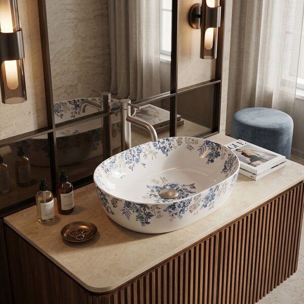Countertop Basin Rea Veronica Shiny