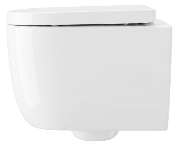 Wall-hung toilet bowl Rea Cubik Mini Tornado
