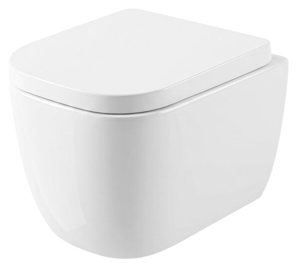 Wall-hung toilet bowl Rea Cubik Mini Tornado