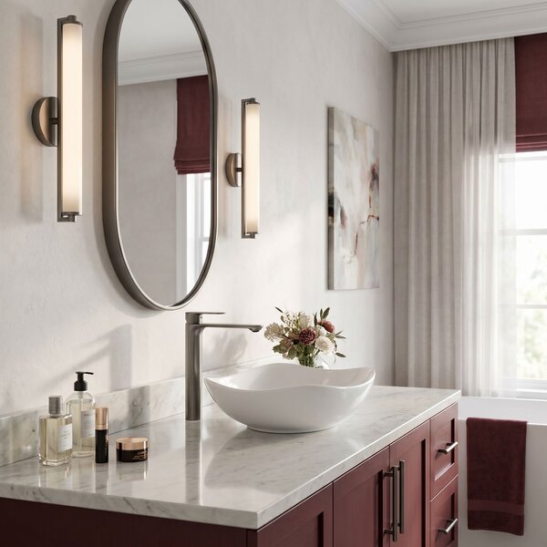 Bathroom faucet Rea Drop Titan High