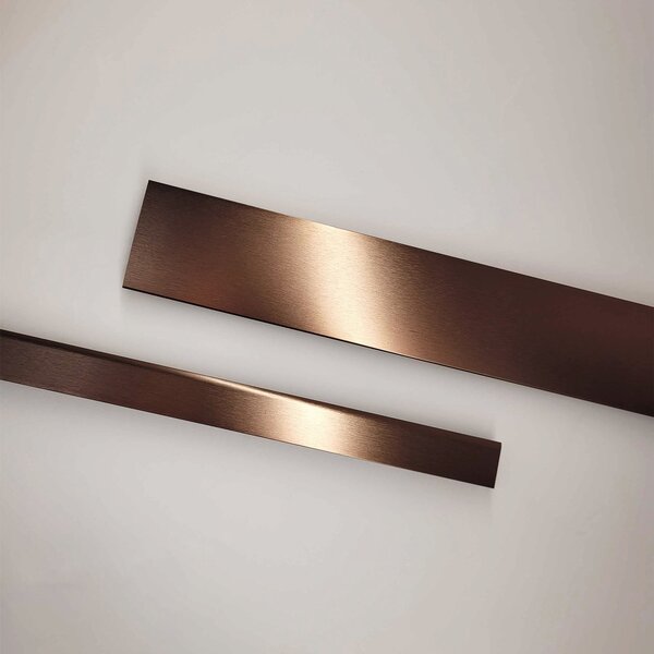 Shower enclosure Rea City 80x100 Brush Copper