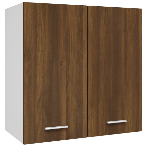 Hanging Cabinet Brown Oak Engineered Wood