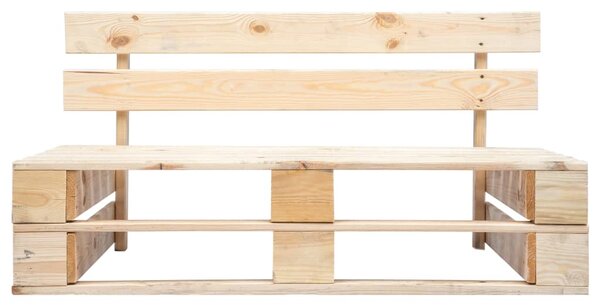 Garden Pallet Bench Wood