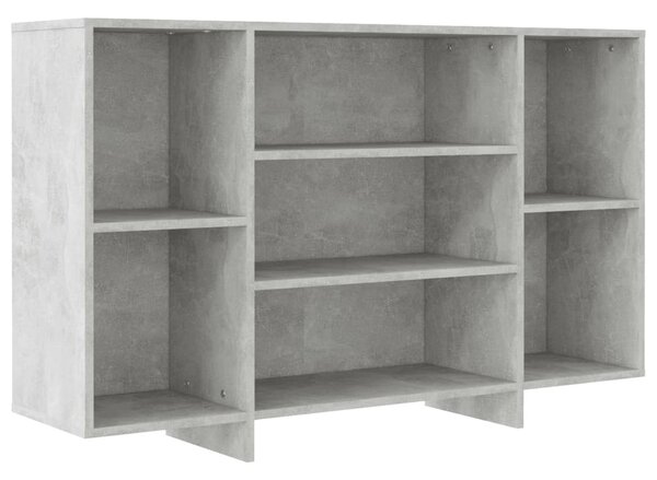 Sideboard Concrete Grey 120x30x75 cm Engineered Wood