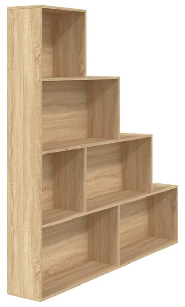 Book Cabinet/Room Divider Sonoma Oak 155x24x160 cm Engineered Wood