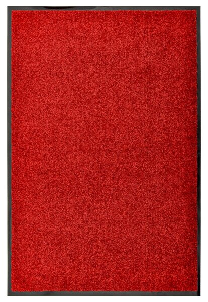 Doormat Washable Red 60x90 cm