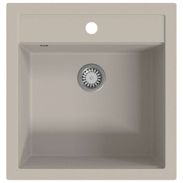 Granite Kitchen Sink Single Basin Beige