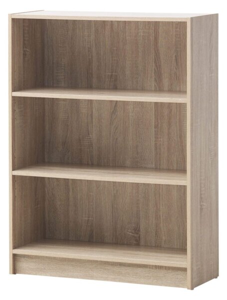 Enantial Low Wide Bookcase Oak