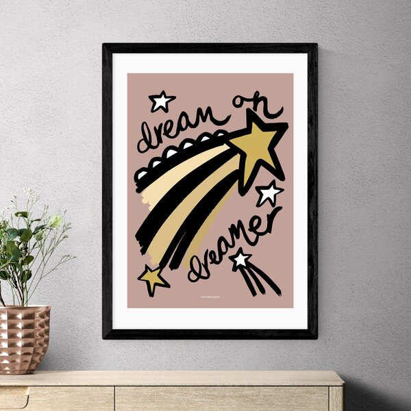 East End Prints Dream Pink by Wonder and Rah