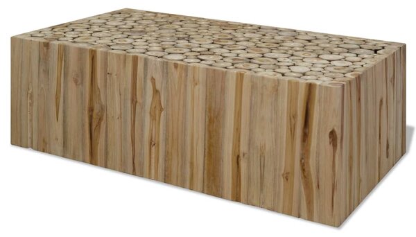 Coffee Table Genuine Teak 90x50x30 cm