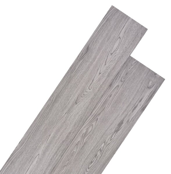 Non Self-adhesive PVC Flooring Planks 5.26 m² 2 mm Dark Grey