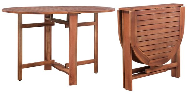 Garden Table 120x70x74 cm Solid Acacia Wood