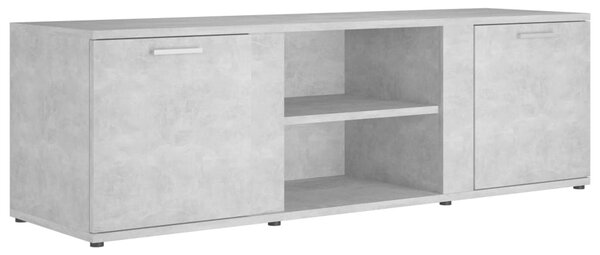 TV Cabinet Concrete Grey 120x34x37 cm Engineered Wood