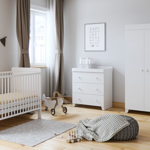 Little Acorns Classic 3 Piece Nursery Furniture Set