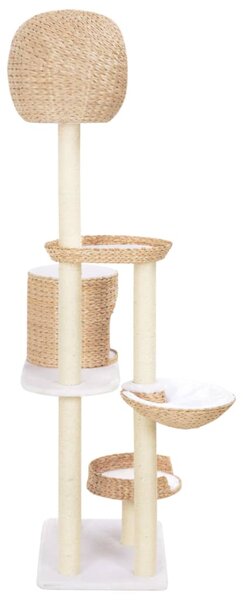 Cat Tree with Sisal Scratching Post Seagrass