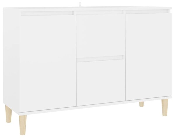 Sideboard White 103.5x35x70 cm Engineered Wood