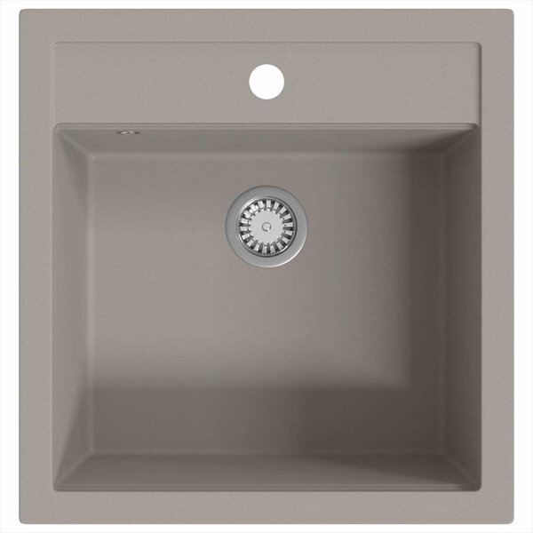 Granite Kitchen Sink Single Basin Grey