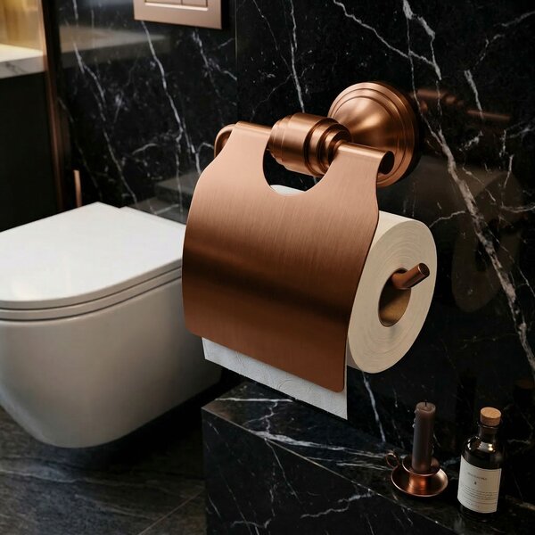 Toilet paper holder 1608 Aristo Brushed copper