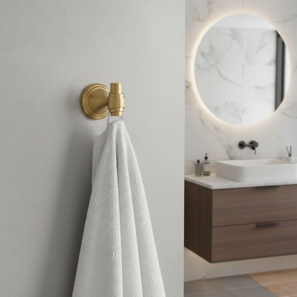 Bathroom hanger 16101 Aristo Brushed Gold