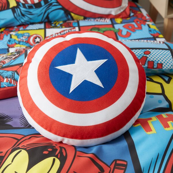 Disney Marvel Comics Cushion Red, White and Blue